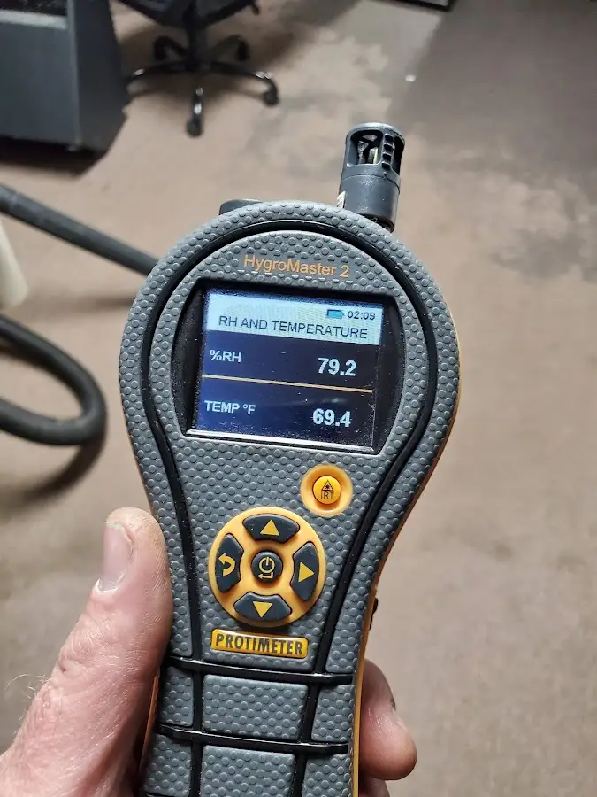 Moisture meter humidity assessment for Fire & Smoke Damage Restoration in Surprise